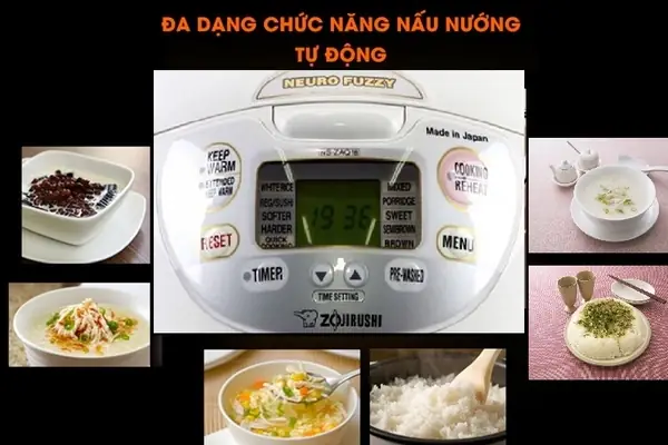 Cách Nấu Cơm Nồi Zojirushi