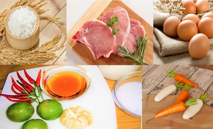 Chuẩn Bị Nguyên Liệu