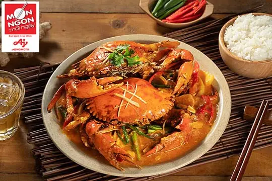 2. Cua Xào Xốt Tương