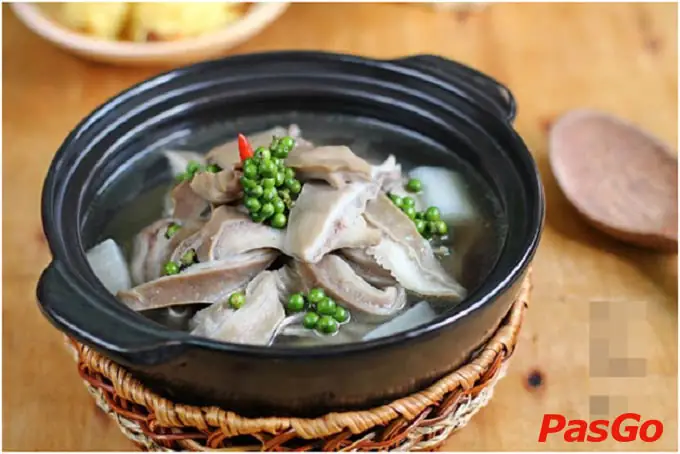 2.	Dạ dày om tiêu