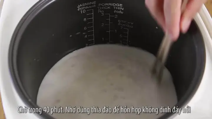 Nấu nước cốt dừa