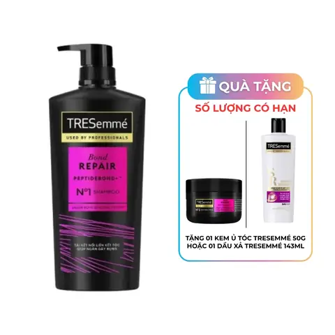 Dầu Gội Tresemmé Bond Repair Ngăn Gãy Rụng Tóc 640g Dầu Gội Tresemmé Bond Repair Ngăn Gãy Rụng Tóc 640g