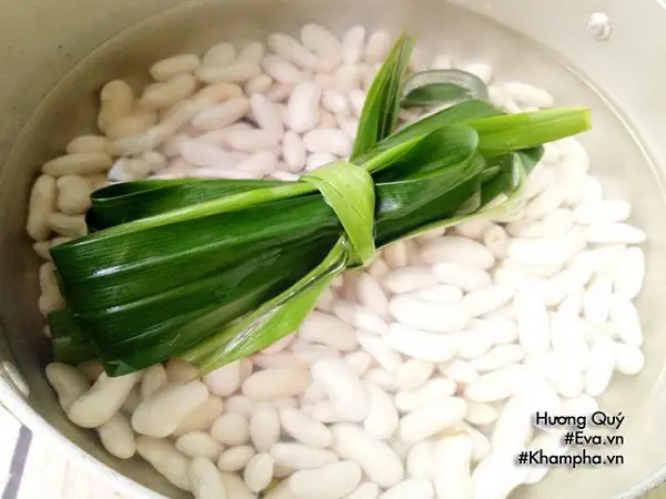 Cách Nấu Chè Đậu Trắng Nước Cốt Dừa Với Nếp