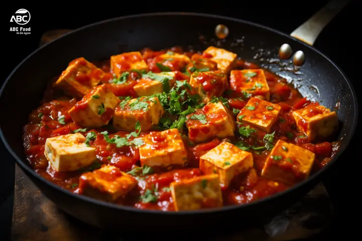 Bước 4: Sốt Đậu Cà Chua