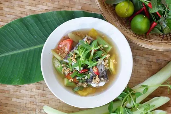 Nguyên Liệu Canh Cá Dọc Mùng