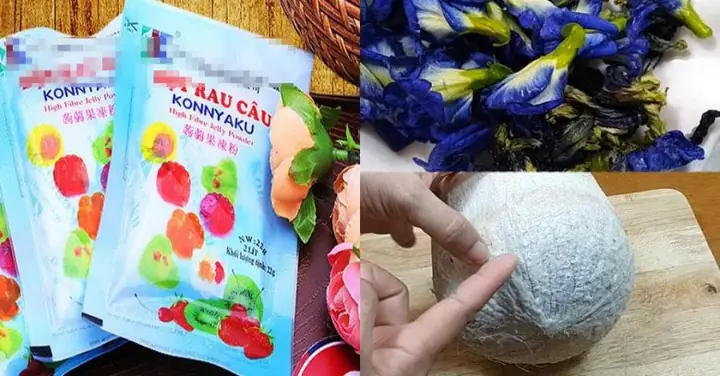 Những nguyên liệu cần có để nấu chè đông sương cốt dừa Những nguyên liệu cần có để nấu chè đông sương cốt dừa