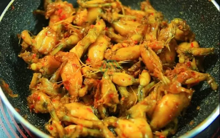 Cách Làm Món Ếch Kho Sả Ớt