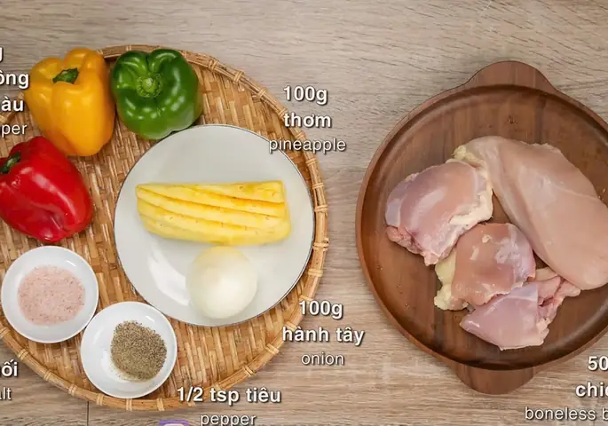 Nguyên Liệu Cần Chuẩn Bị Nguyên Liệu Cần Chuẩn Bị