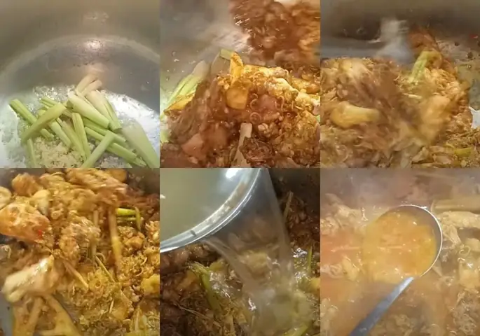 Nấu gà giả cầy Nấu gà giả cầy