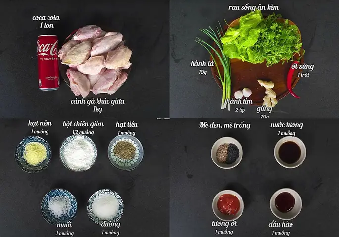 Chuẩn bị nguyên liệu và dụng cụ