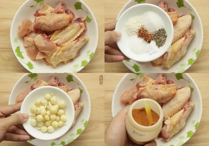 Chuẩn bị nguyên liệu