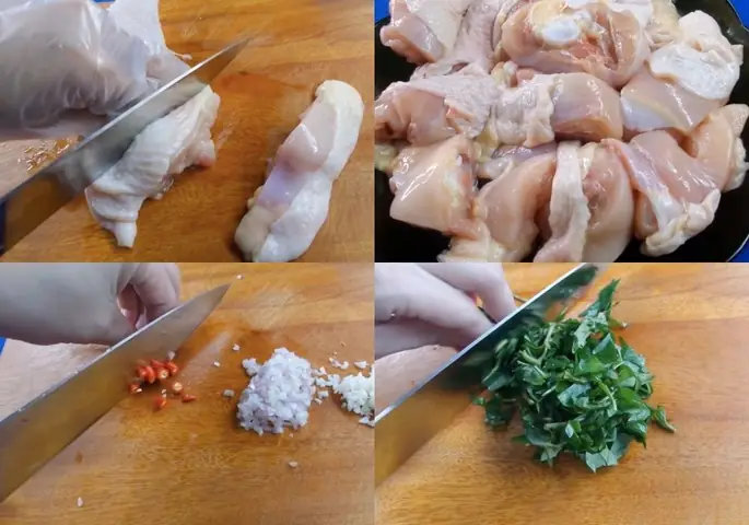 Sơ chế nguyên liệu Sơ chế nguyên liệu