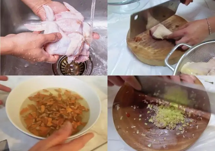 Sơ Chế Các Nguyên Liệu