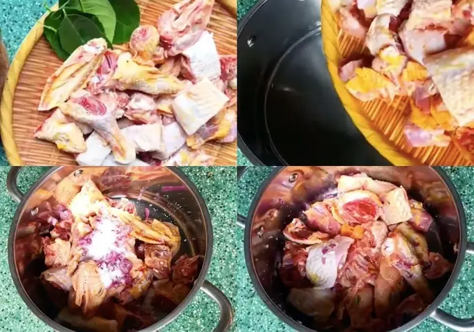 Ướp thịt gà Ướp thịt gà