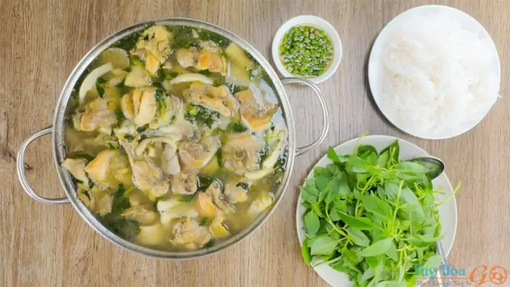 Nẫu nước lẩu lá é Nẫu nước lẩu lá é