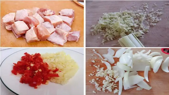 Bước 1: Sơ Chế Nguyên Liệu