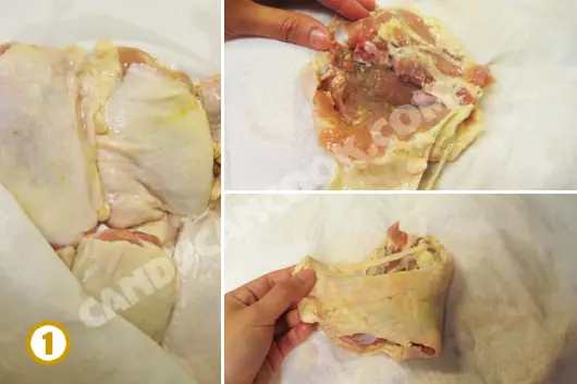 Rửa Sạch, Thấm Khô Rồi Ướp Gà Với Muối Tiêu Rửa Sạch, Thấm Khô Rồi Ướp Gà Với Muối Tiêu