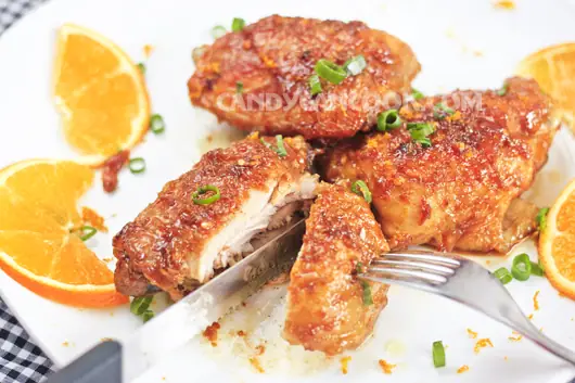 Gà Sốt Cam – Nắng Vàng Chói Chang Gà Sốt Cam – Nắng Vàng Chói Chang