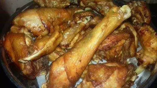 Bước 3: Chiên Gà