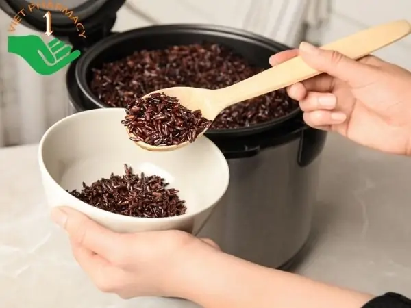 Cách nấu gạo lứt đen với nồi cơm điện
