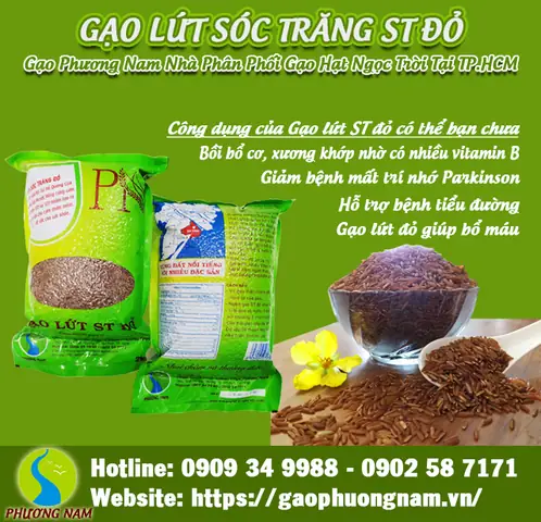 Công Dụng Của Gạo Lứt St Đỏ Có Thể Bạn Chưa Biết