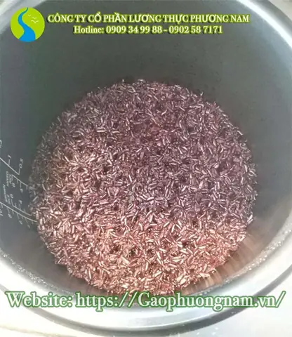Cách nấu gạo lứt tím bằng nồi cơm điện Cách nấu gạo lứt tím bằng nồi cơm điện