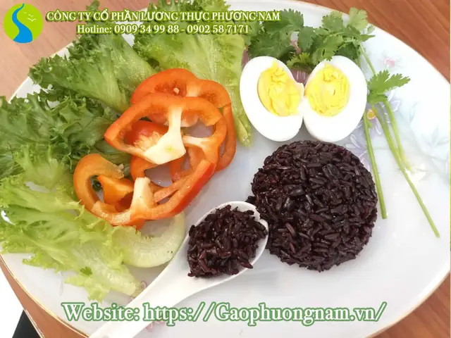 Cơm gạo lứt có thể dùng chung với các món ăn khác Cơm gạo lứt có thể dùng chung với các món ăn khác