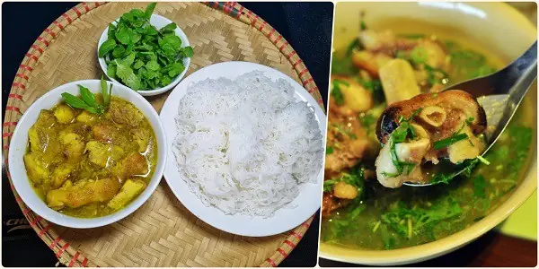 Giả cầy ăn kèm với món gì?