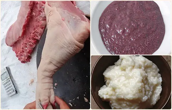 Chọn nguyên liệu nấugiả cầy