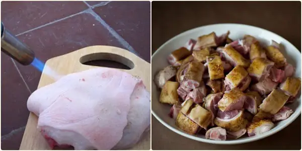 Hướng dẫn sơ chế chân giò