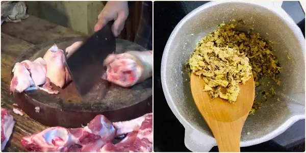 Hướng dẫn cách nấu giả cầy miền Trung