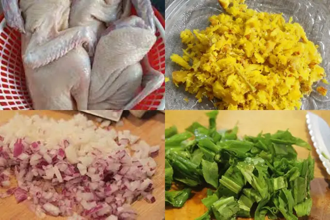 Bước 1: Sơ Chế Nguyên Liệu Làm Thịt Ngan Giả Cày