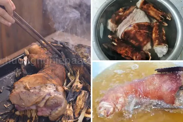 Sơ chế và xử lý giò heo Sơ chế và xử lý giò heo