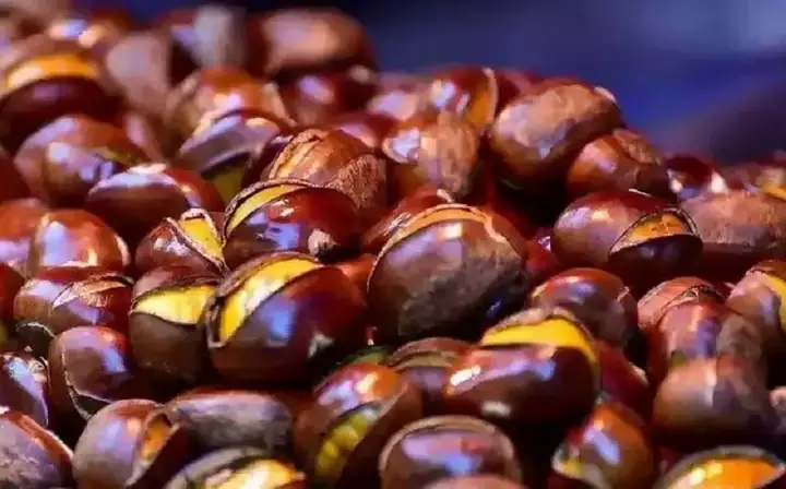 Bước 3: Luộc hạt dẻ