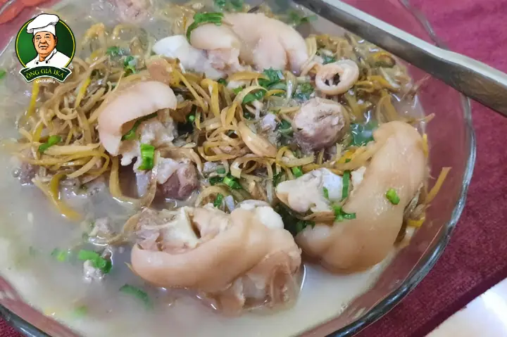 Công Thức 3: Hoa Chuối Nấu Móng Giò Công Thức 3: Hoa Chuối Nấu Móng Giò