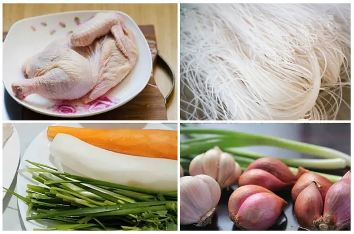 Chuẩn Bị Nguyên Liệu Và Dụng Cụ Nấu Hủ Tiếu Gà