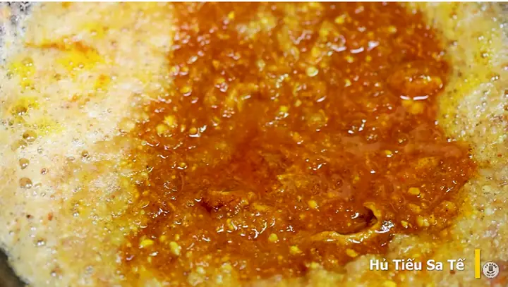 Bước 4: Làm sốt sa tế: Bước 4: Làm sốt sa tế: