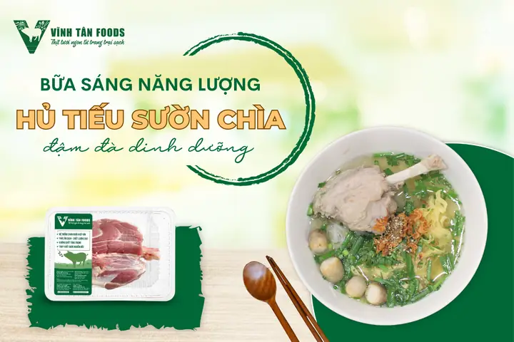 Cách Nấu Hủ Tiếu Sườn Chìa Đậm Đà Hương Vị