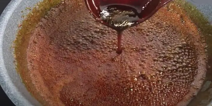 Bước 2: Nấu Mật Mía