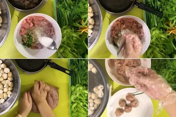 Chế biến chả cá