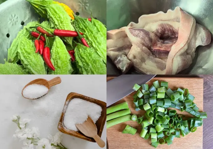 Chuẩn bị nguyên liệu Chuẩn bị nguyên liệu