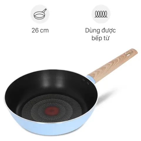 Chảo nhôm sâu chống dính đáy từ Elmich EL-5947MG26