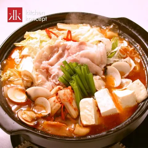 Nấu Canh Kim Chi Hải Sản Nấu Canh Kim Chi Hải Sản