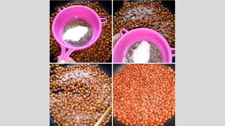 Cách làm món lạc rang muối đơn giản