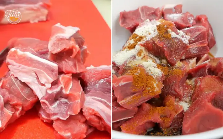 Bước 1: Sơ Chế Nguyên Liệu