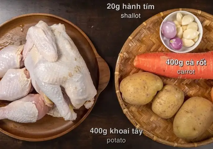 Chuẩn Bị Nguyên Liệu Và Dụng Cụ Chuẩn Bị Nguyên Liệu Và Dụng Cụ