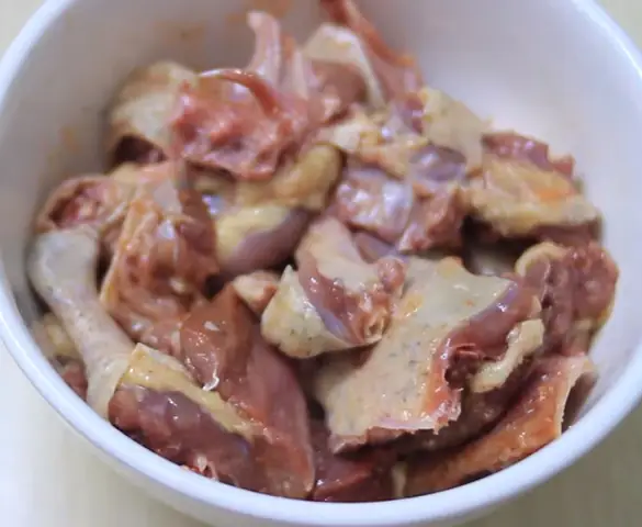 Bước 1. Sơ chế nguyên liệu