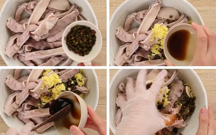 Bước 3ướp Bao Tử