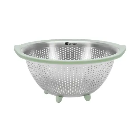 Rổ inox cao cấp có chân đỡ ráo nước Elmich 23cm & 29cm Rổ inox cao cấp có chân đỡ ráo nước Elmich 23cm & 29cm
