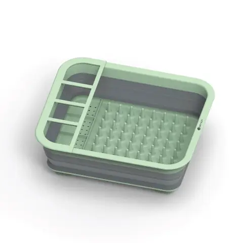 Rổ đựng chén đĩa gấp gọn Elmich EL8412 Rổ đựng chén đĩa gấp gọn Elmich EL8412